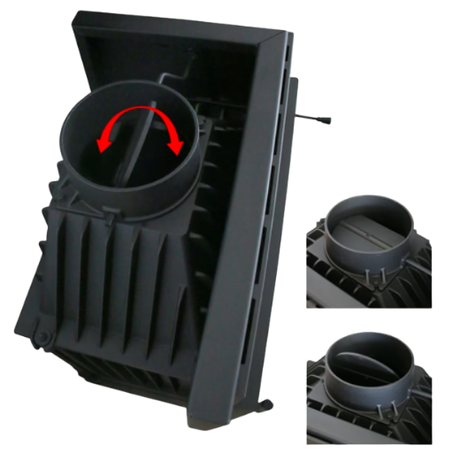Kominek Kratki Antek DECO 10kW - zestaw